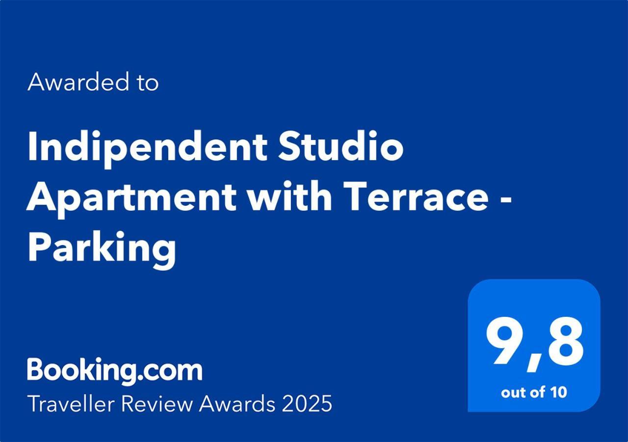 Indipendent Studio Apartment With Terrace - Parking ฟลอเรนซ์ ภายนอก รูปภาพ